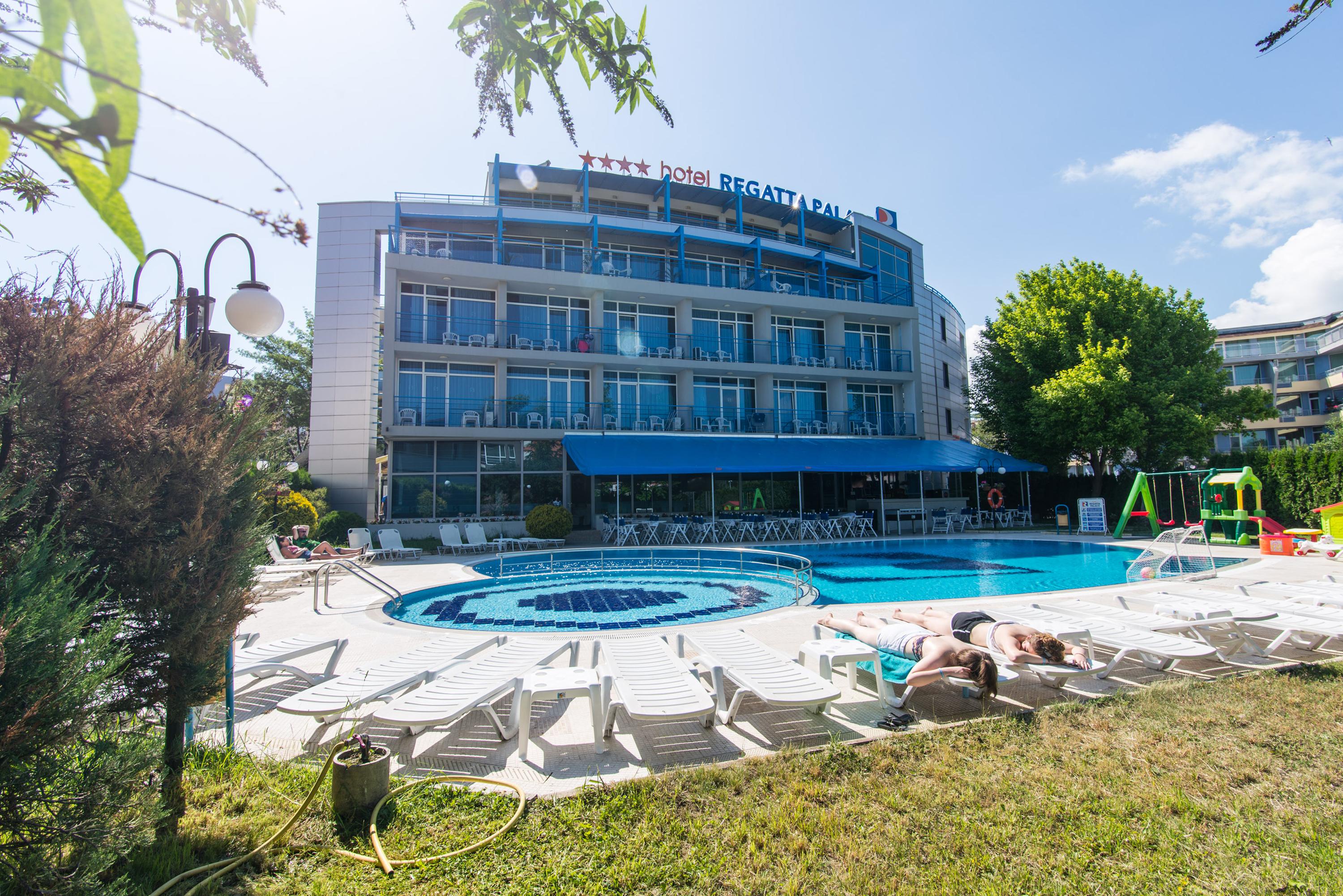 Regata Palace Hotel Sunny Beach Exterior foto